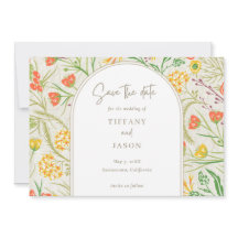 Wildblume Wild Meadow Outdoor Hochzeit