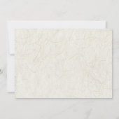 Wildblume Wild Meadow Outdoor Hochzeit Save The Date (Rückseite)