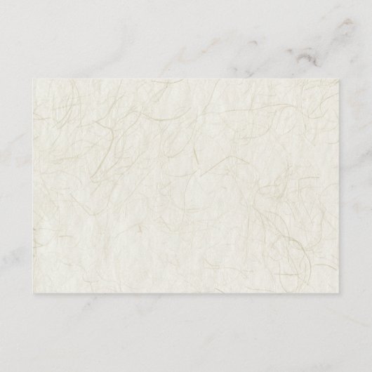 Wildblume Wild Meadow Wedding Details Begleitkarte (Rückseite)