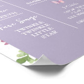 Wildblume Wild ONE Butterfly Garden Meilenstein Poster (Ecke)