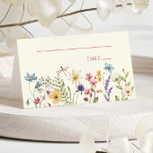 Wildblume Wilde Blume Blumenhochzeit Platzkarte