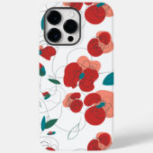 Wildblume Wonderland | Stilisierte Blume Case-Mate iPhone Hülle (Rückseite)
