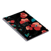 Wildblume Wonderland | Stilisierte Blume Notizblock (Rechte Seite)