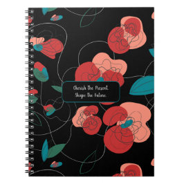 Wildblume Wonderland | Stilisierte Blume Notizblock