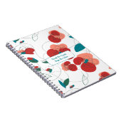 Wildblume Wonderland | Stilisierte Blume Notizblock (Rechte Seite)