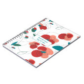 Wildblume Wonderland | Stilisierte Blume Notizblock (Linke Seite)