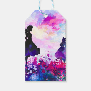 Wildblume Wonderland Wasserfarbe Geschenkanhänger