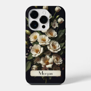 Wildblume Wreath Wasserfarbe Personalisiert 3d iPhone 14 Pro Hülle