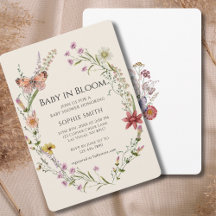 Wildblume wünscht sich eine Kinderdusche im Blut