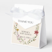 Wildblume wünscht sich eine Kinderdusche im Blut Geschenkschachtel (Vorderseite)