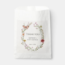 Wildblume wünscht sich eine Kinderdusche im Blut Geschenktütchen