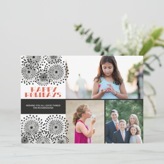 Wildblume x3 (Stehend Vorderseite)