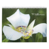 Wildblume-Zeichnungs-Kalender des Western-Co Kalender (Titelbild)
