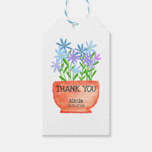 Wildblume zum botanischen Geburtstag von Pot Viele Geschenkanhänger