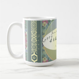 Wildblume zum Hochzeitstag Kaffeetasse