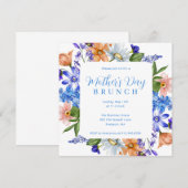 Wildblume zum Muttertag Einladung (Vorne/Hinten)