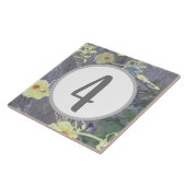 WildblumeMenagerie House Single-Kennnummer Fliese (Seite)