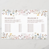 Wildblumen (Rückseite)