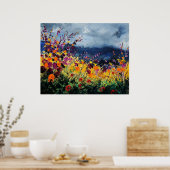 Wildblumen45 Poster (Küche)