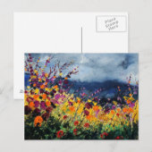 Wildblumen45 Postkarte (Vorne/Hinten)