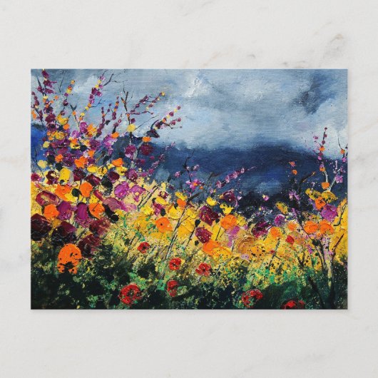 Wildblumen45 Postkarte (Vorderseite)