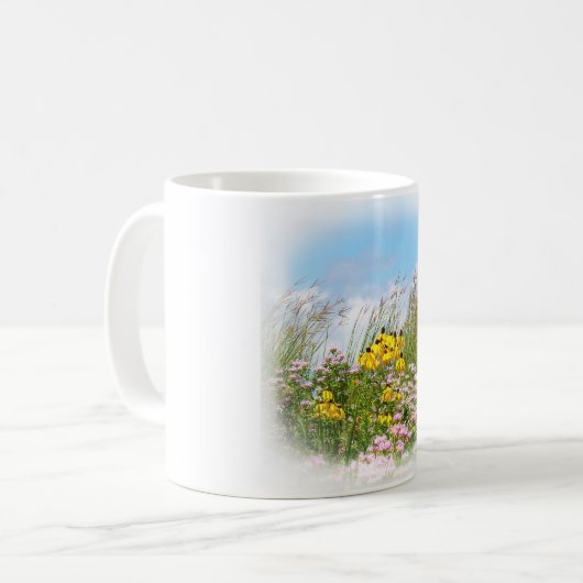 Wildblumen 11 Tasse (Vorderseite Links)