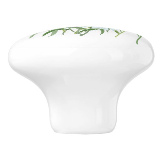 WILDBLUMEN 2 KERAMIKKNAUF (Seitenansicht)