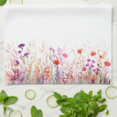 Wildblumen 2 Küchentücher (Gefaltet)