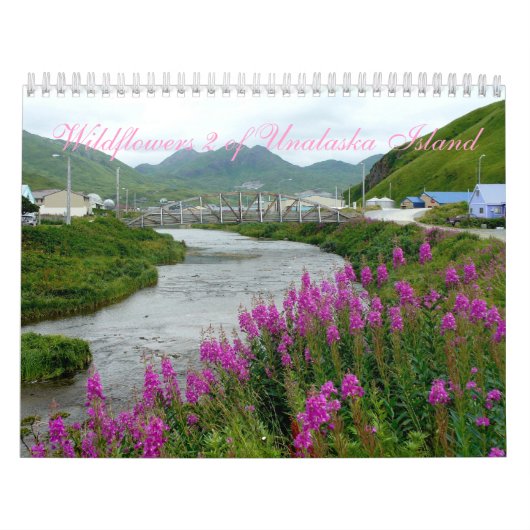 Wildblumen 2 von Unalaska Insel Kalender (Titelbild)