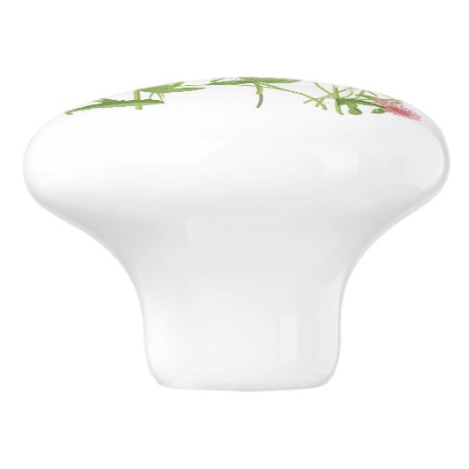 WILDBLUMEN 3 KERAMIKKNAUF (Seitenansicht)