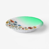 Wildblumen-67548 Pappteller (Gewinkelt)