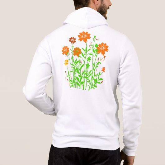 Wildblumen-79156 Hoodie (Rückseite)