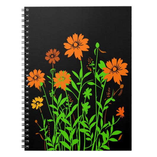 Wildblumen-79156 Notizblock (Vorderseite)