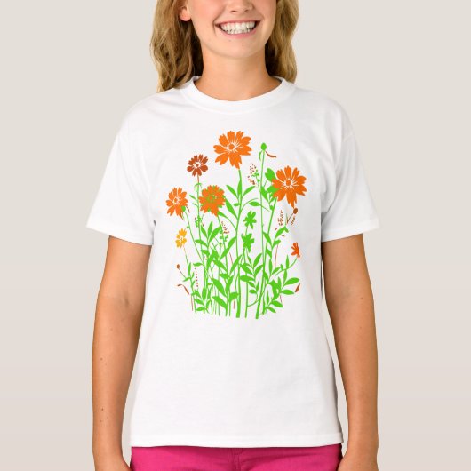 Wildblumen-79156 T-Shirt (Vorderseite)