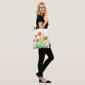 Wildblumen-79156 Tasche (Am Model)