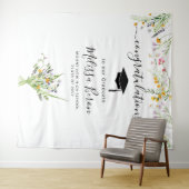 Wildblumen Abschluss Foto Background Foto Stand Wandteppich (Beispiel (Horizontal))