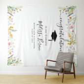 Wildblumen Abschluss Foto Background Foto Stand Wandteppich (Beispiel (Horizontal))