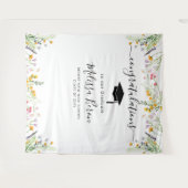 Wildblumen Abschluss Foto Background Foto Stand Wandteppich (Vorderseite (Horizontal))