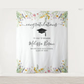 Wildblumen Abschluss Foto Background Foto Stand Wandteppich (Vorderseite)