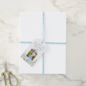 Wildblumen-Abschlussfeier Geschenkanhänger (Mit Garn)