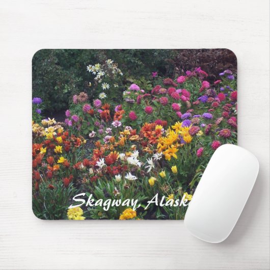 Wildblumen, Alaska Mousepad (Mit Mouse)