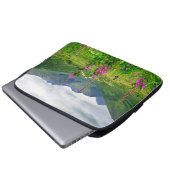 Wildblumen Alaskan Valley Laptopschutzhülle (Vorne Knopf)