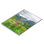 Wildblumen Alaskan Valley Notizblock (Linke Seite)