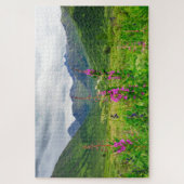 Wildblumen Alaskan Valley Puzzle (Vertikal)