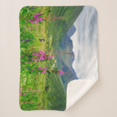 Wildblumen Alaskan Valley Sherpadecke (Vorderseite)
