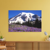 Wildblumen am Fuße des Rainiers, 2 Leinwanddruck (Insitu (Wohnzimmer))