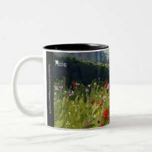 Wildblumen am Schloss Wentworth, Yorkshire - Tasse