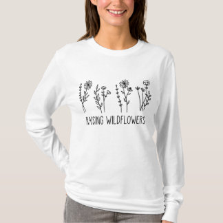 Wildblumen anheben, Blume lieben T-Shirt