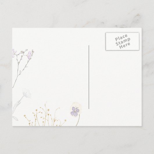 Wildblumen | ANKÜNDIGUNG DATUM FREIHALTEN (Rückseite)