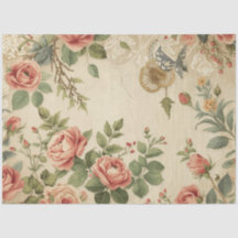 Wildblumen & Antique Rosen Dekor Cottagecore